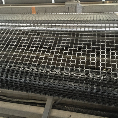 стекло PP двухосное Geogrid полипропилена 39x39mm для подкрепления основания дороги