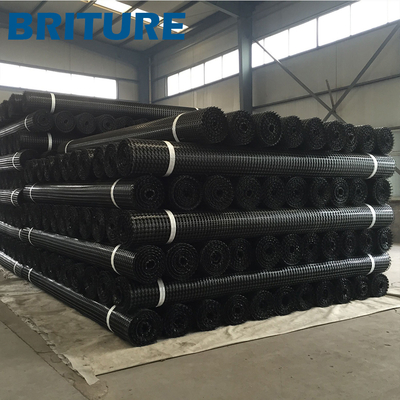 Geotextile Geogrid Terram полипропилена двухосный для конструкции основания дороги