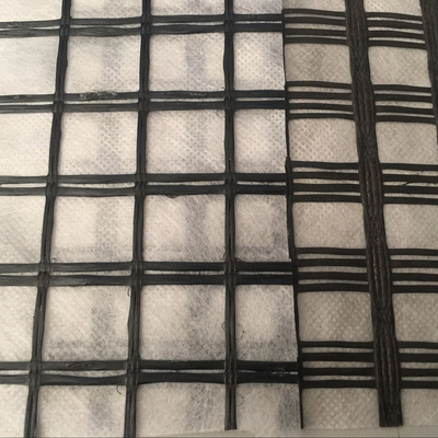 Стеклоткань Geogrid или полиэстер Geogrid composited с nonwoven тканью